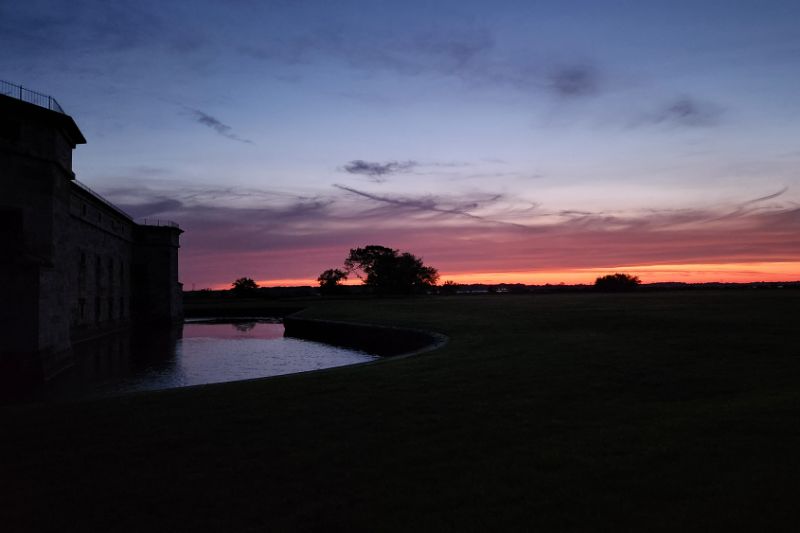 Sunrise Fort Delaware