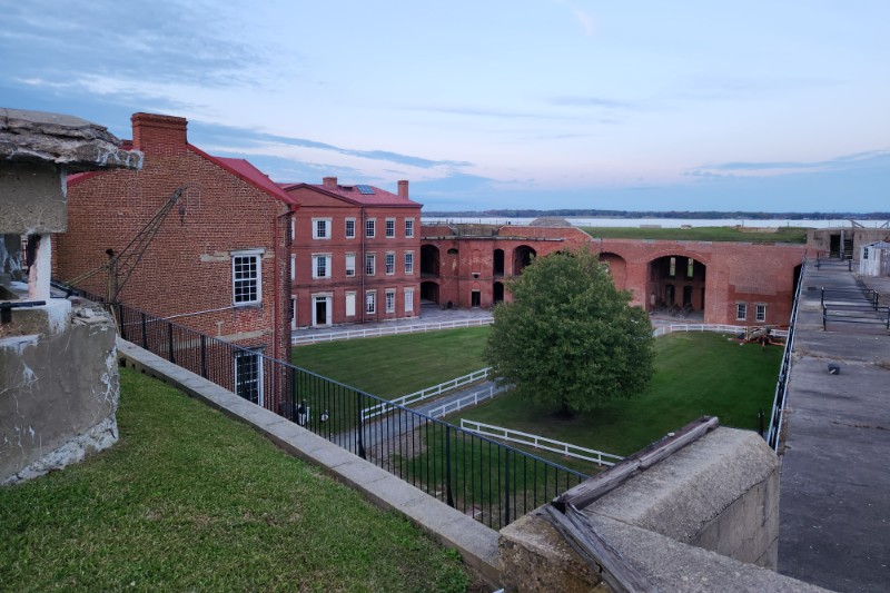 Fort Delaware rooftop